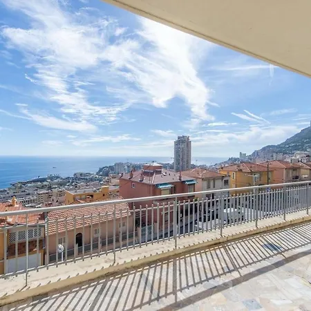 Daire New Panoramic Overlooking Monaco Beausoleil