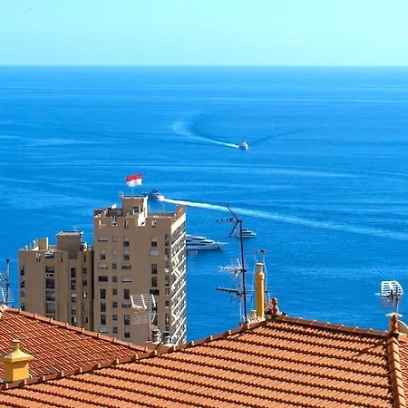 New Panoramic Overlooking Monaco דירה *